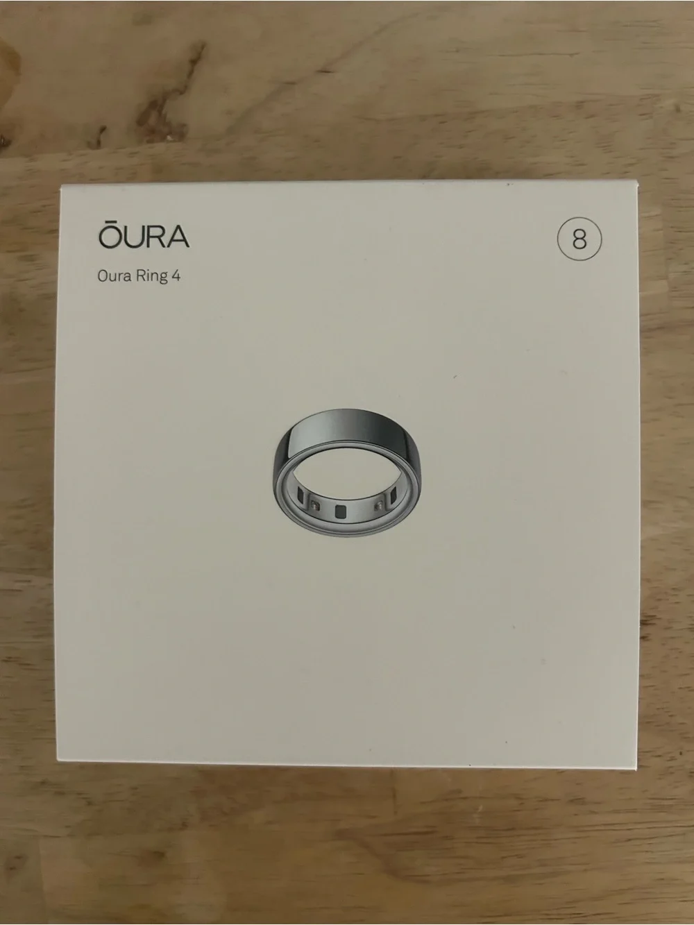 Oura Ring 4 - Silver Finish